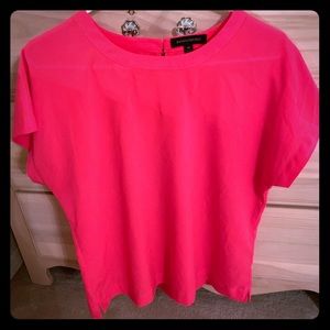 Banana Republic Neon Pink Top